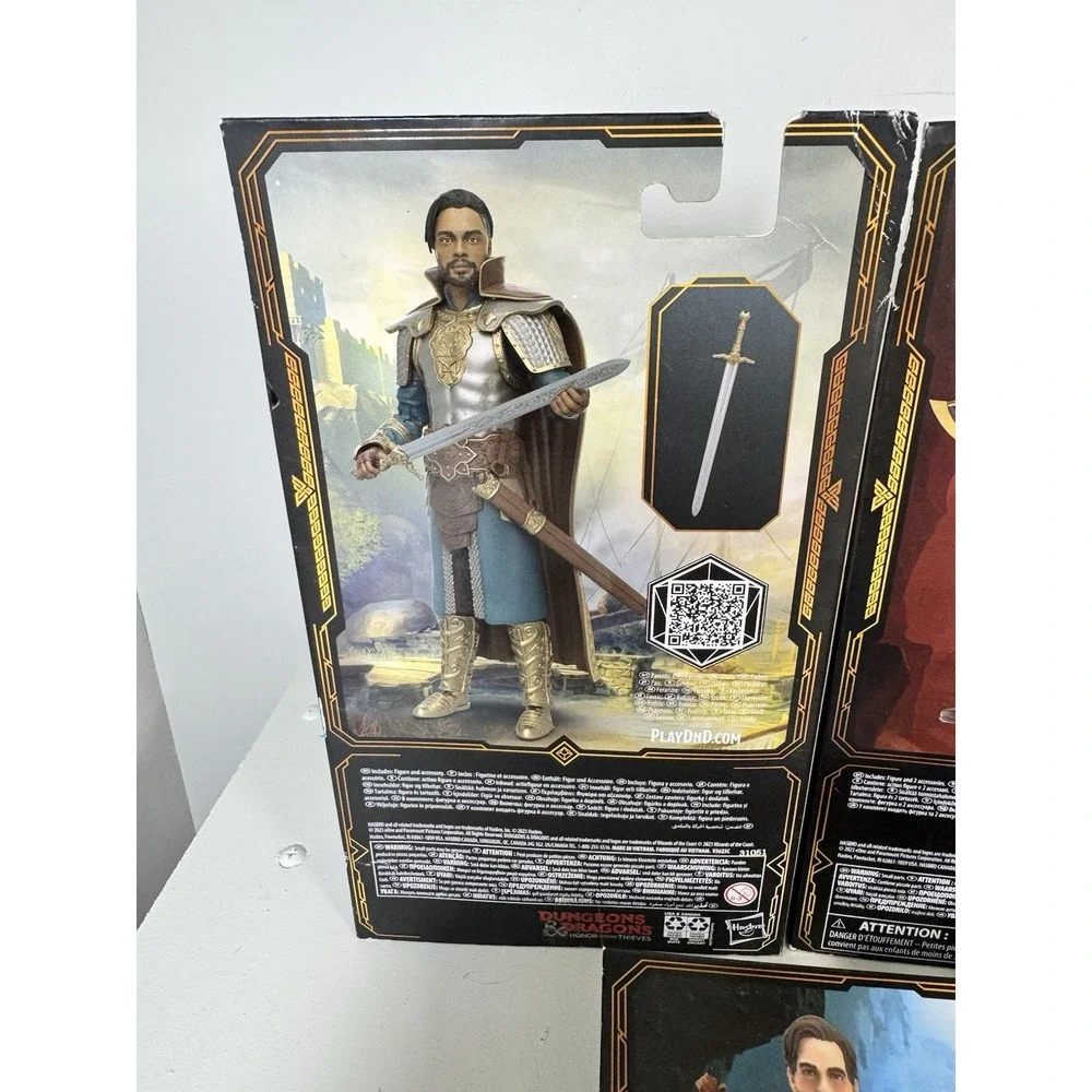 Lot of 5 New‎ Dungeons & Dragons GOLDEN ARCHIVES Honor Among Thieves Figures
